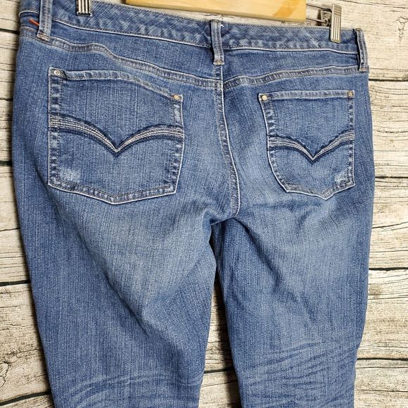 White House Black Market Blanc Jeans Size 10 - Picture 7 of 8